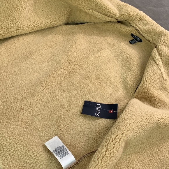 CHAPS women’s super soft teddy Sherpa lining Vest XS. - Picture 5 of 9